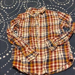 Plaid button up
